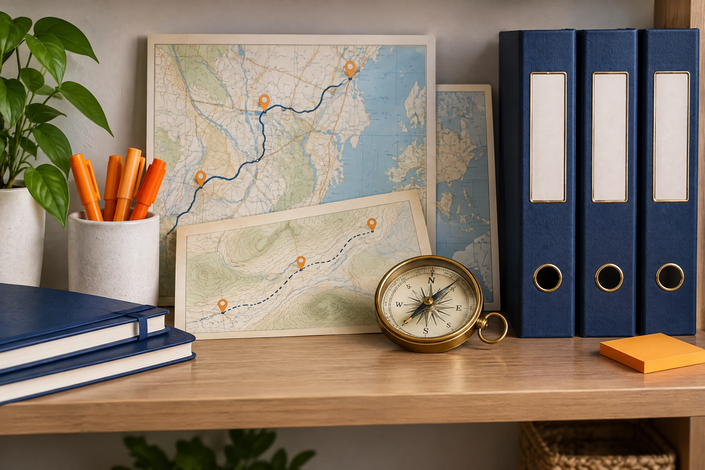 Career material shelf